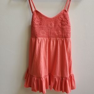 Spaghetti Strap Salmon Top